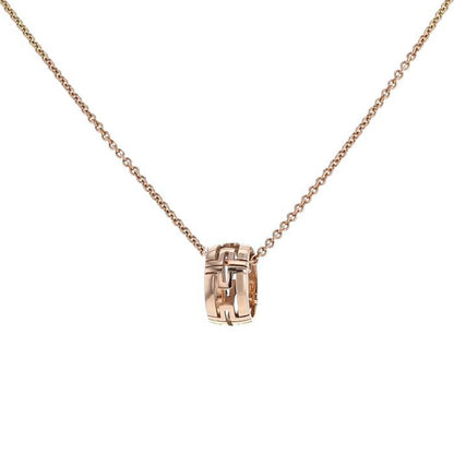 [Stellar Jewelry]PARENTESI NECKLACE PINK GOLD