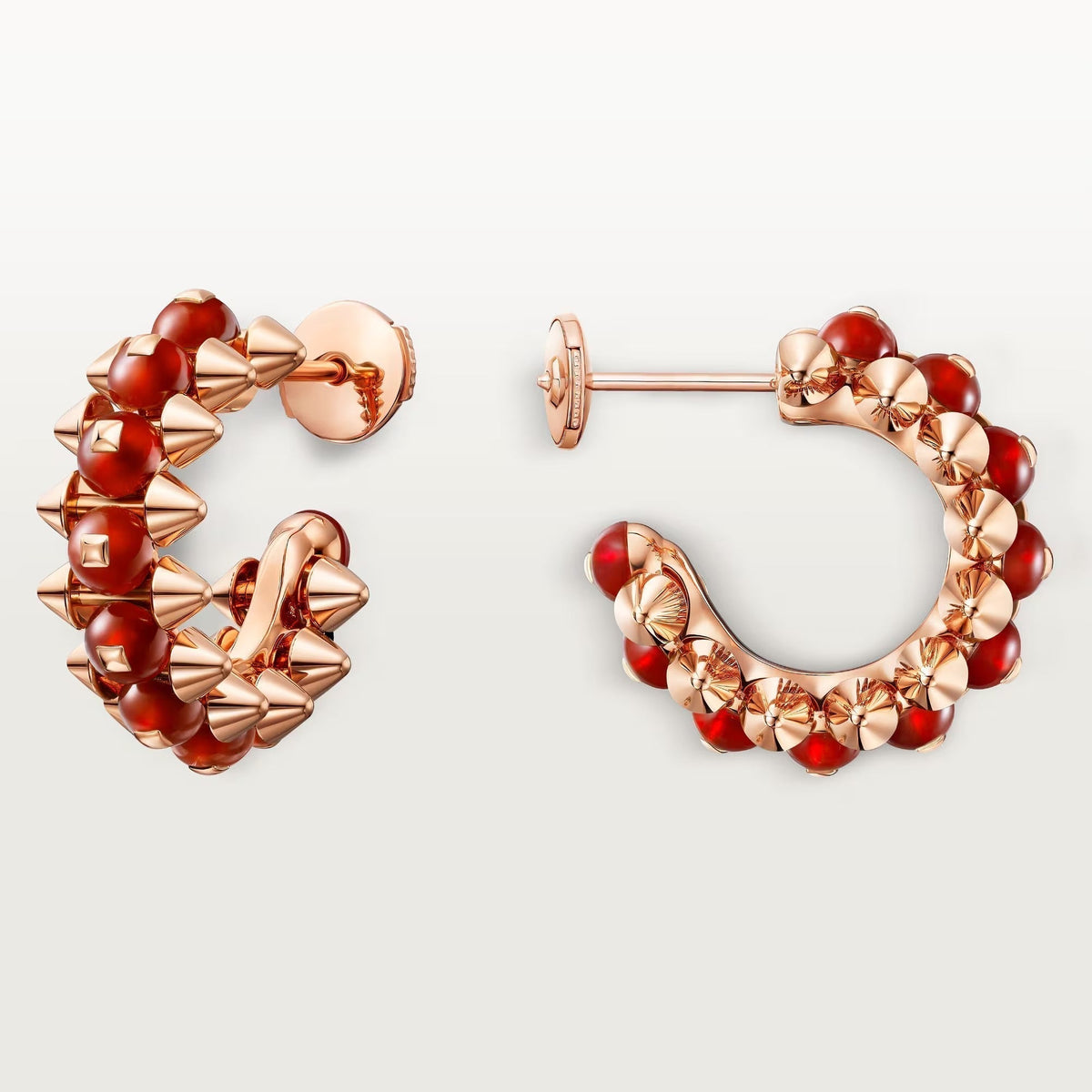 [Stellar Jewelry]CLASH 7.9MM AGATE CHALCEDONY EARRINGS