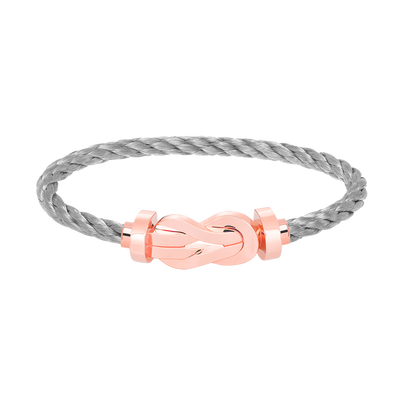 [Stellar Jewelry]CHANCE LARGE 8 FIGURE BUCKLE NO DIAMOND BRACELET ROSE GOLD