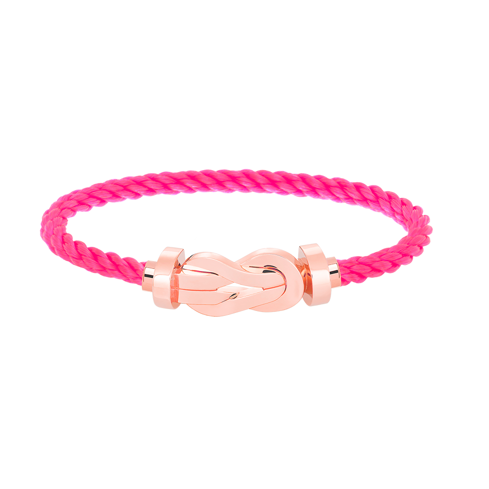 [Stellar Jewelry]CHANCE LARGE 8 FIGURE BUCKLE NO DIAMOND BRACELET ROSE GOLD