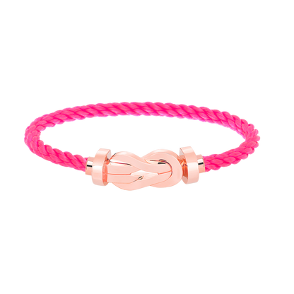 [Stellar Jewelry]CHANCE LARGE 8 FIGURE BUCKLE NO DIAMOND BRACELET ROSE GOLD