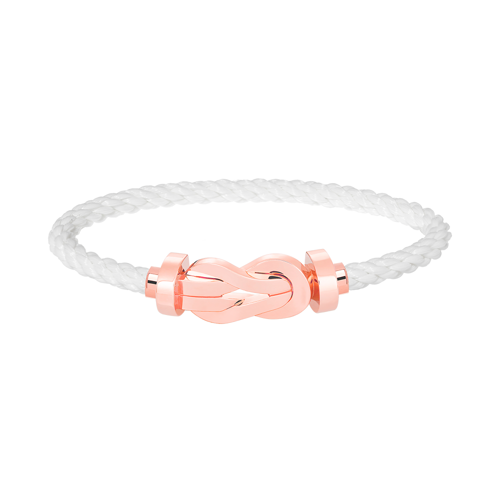 [Stellar Jewelry]CHANCE LARGE 8 FIGURE BUCKLE NO DIAMOND BRACELET ROSE GOLD