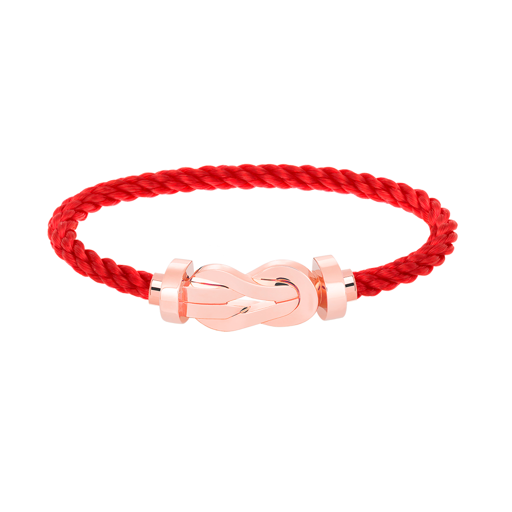 [Stellar Jewelry]CHANCE LARGE 8 FIGURE BUCKLE NO DIAMOND BRACELET ROSE GOLD