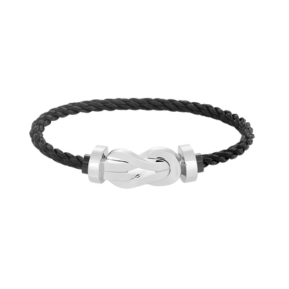 [Stellar Jewelry]CHANCE LARGE 8 FIGURE BUCKLE NO DIAMOND BRACELET SILVER