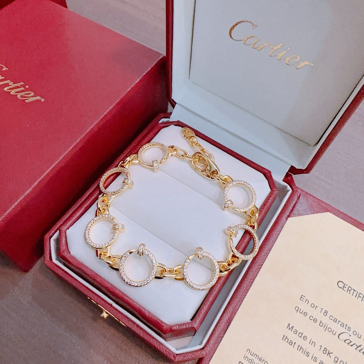[Stellar Jewelry Jewelry] LOVE&JUSTE BRACELET DIAMONDS
