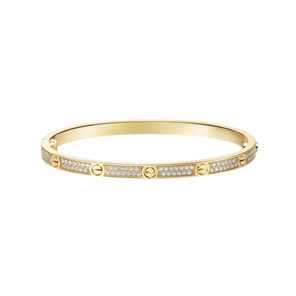 [Stellar Jewelry]LOVE BRACELET 3.65MM DIAMOND-PAVED