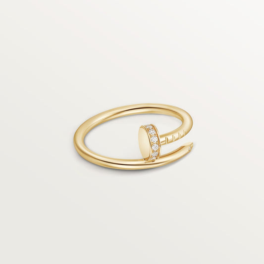 [Stellar Jewelry]JUSTE 1.8MM HALF DIAMOND RING