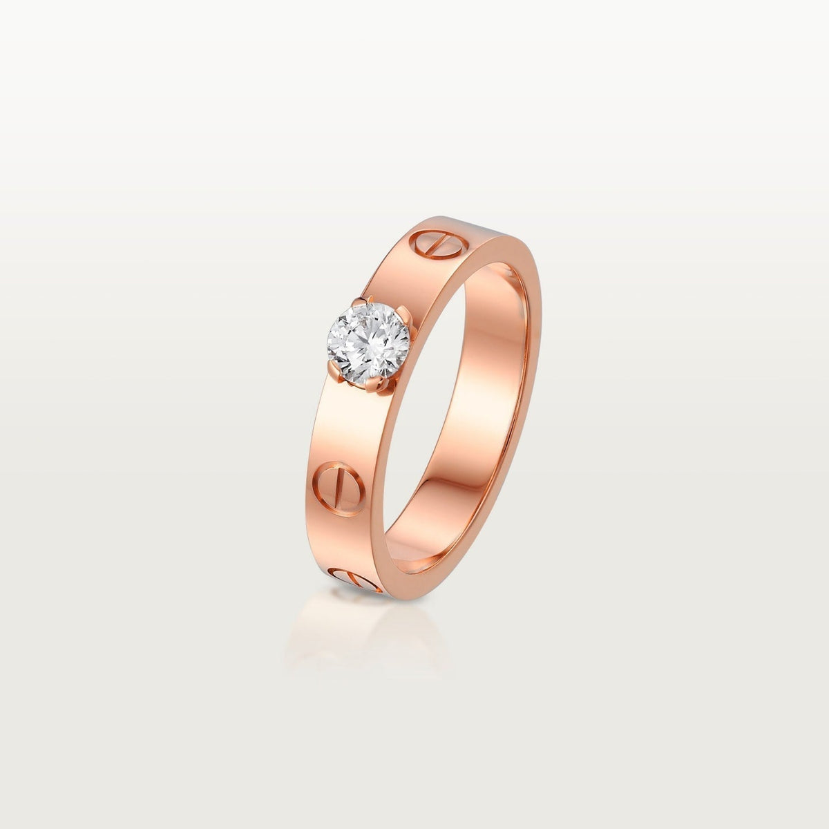 [Stellar Jewelry]LOVE RING 3.6MM 1 BIG DIAMOND
