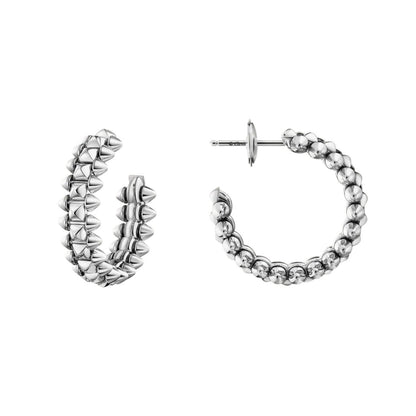 [Stellar Jewelry]CLASH SMALL HOOP EARRINGS