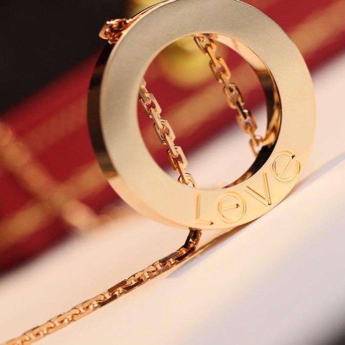 [Stellar Jewelry]LOVE NECKLACE ADJUSTABLE ROSE GOLD