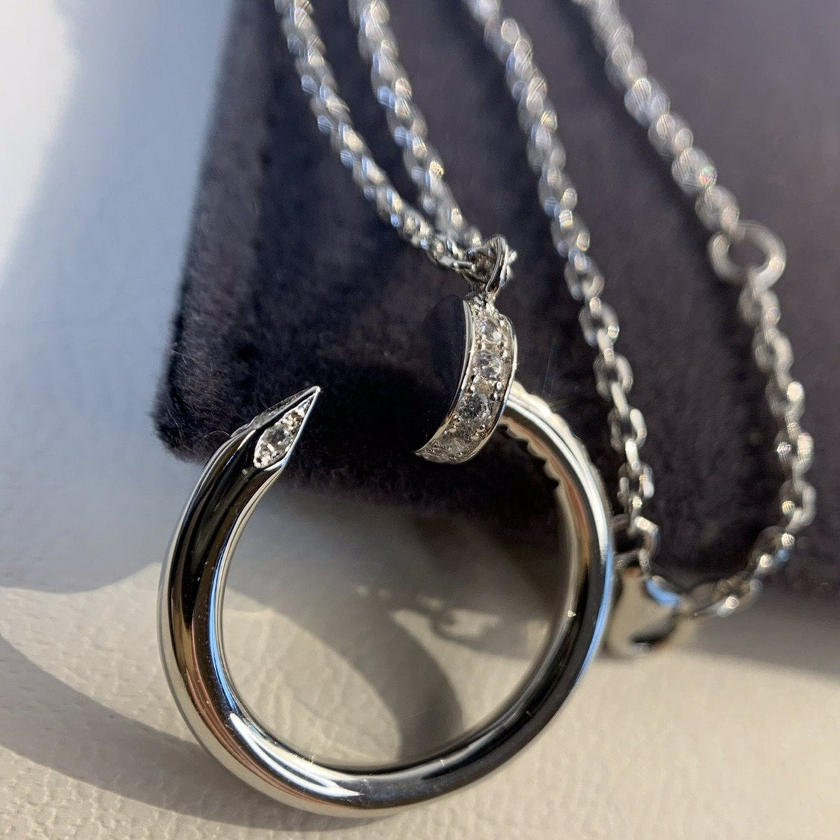 [Stellar Jewelry]JUSTE NECKLACE SILVER