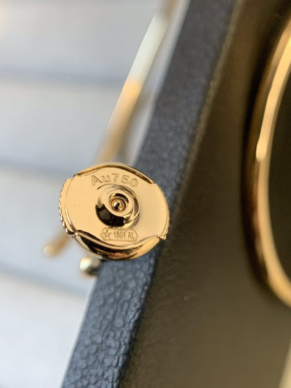 [Stellar Jewelry]JUSTE EARRINGS GOLD DIAMONDS 1.8MM