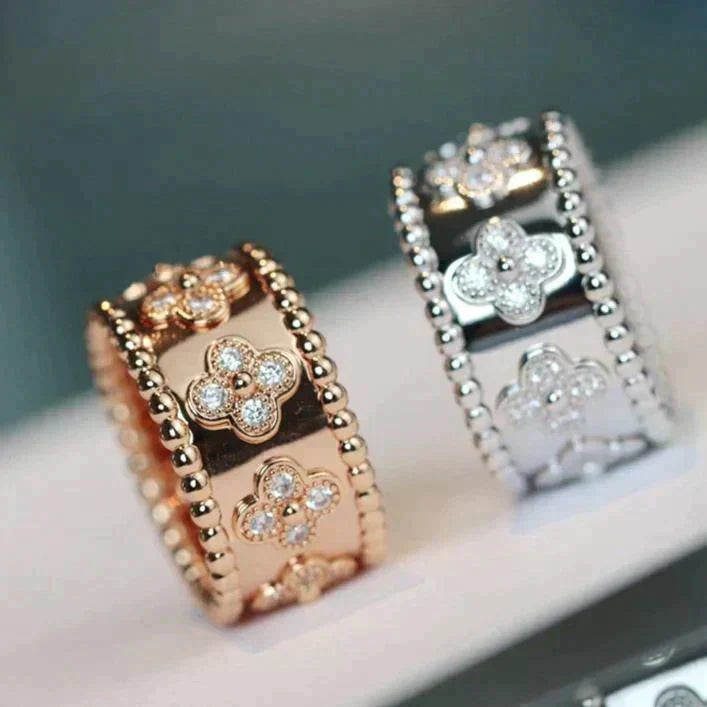 [Stellar Jewelry]CLOVER KALEIDOSCOPE RING 10MM