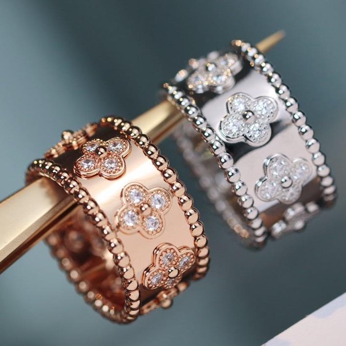 [Stellar Jewelry]CLOVER KALEIDOSCOPE RING 10MM