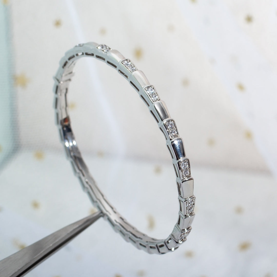 [Stellar Jewelry]SERPENTI BRACELET SILVER DIAMOND