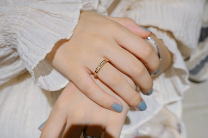 [Stellar Jewelry]LOVE RING 2.65MM DIAMOND