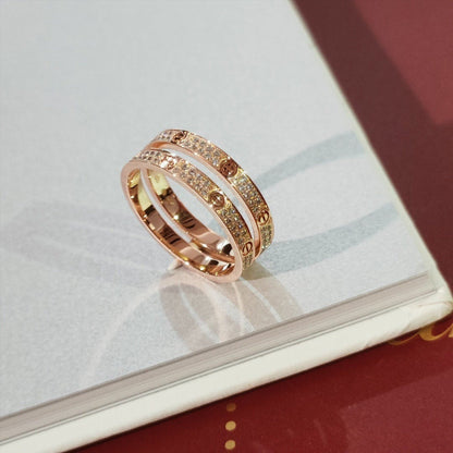 [Stellar Jewelry]LOVE RING 2.65MM DIAMOND