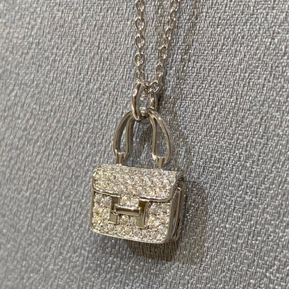 [Stellar Jewelry]CONSTANCE PEDANT DIAMOND NECKLACE