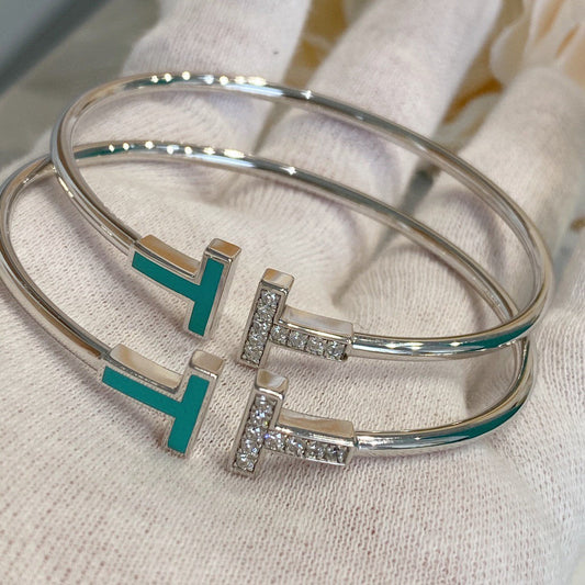 [Stellar jewels]T BRACELET 1.8MM TURQUOISE DIAMOND