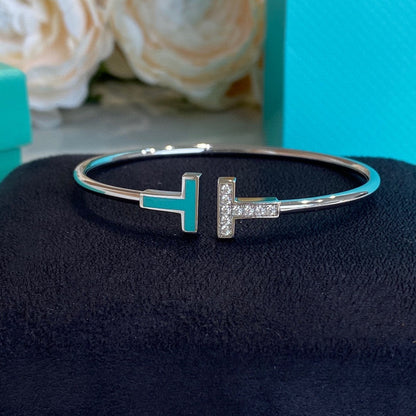 [Stellar jewels]T BRACELET 1.8MM TURQUOISE DIAMOND