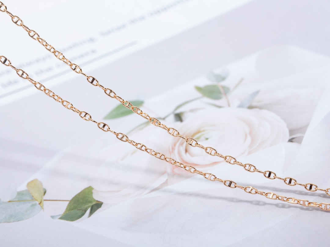 [Stellar Jewelry]ECHAPPEE NECKLACE PINK GOLD