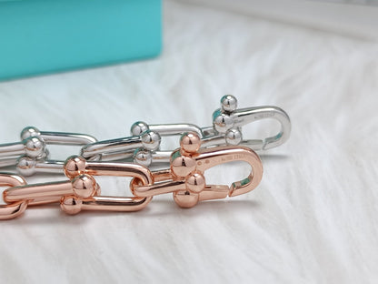 [Stellar jewels]HARDWEAR BRACELET PINK GOLD AND SILVER
