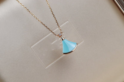 [Stellar Jewelry]DREAM NECKLACE TURQUOISE PINK GOLD