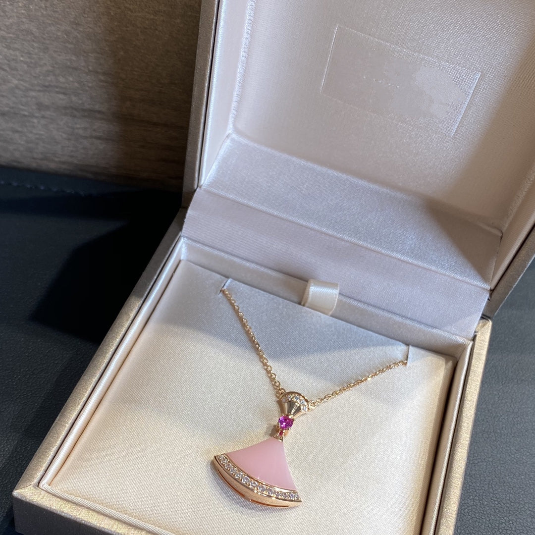 [Stellar Jewelry]DREAM NECKLACE PINK OPAL