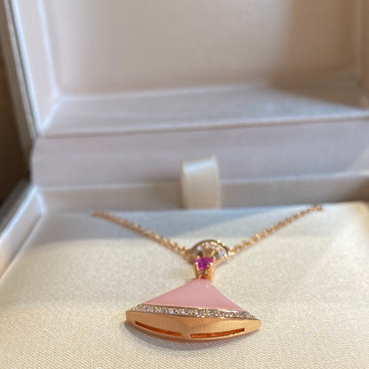[Stellar Jewelry]DREAM NECKLACE PINK OPAL