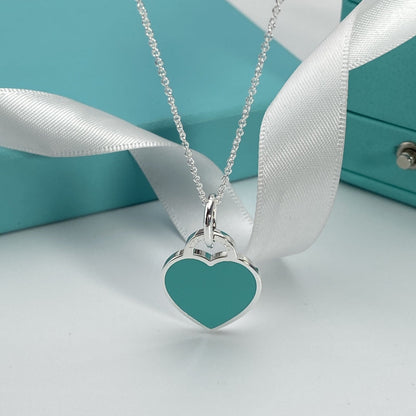 [Stellar jewels]HEART PEDANT SILVER NECKLACE