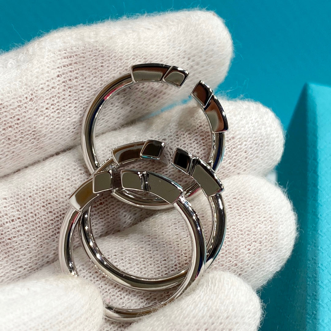 [Stellar jewels] WIRE TURQUOISE DIAMOND RING SILVER