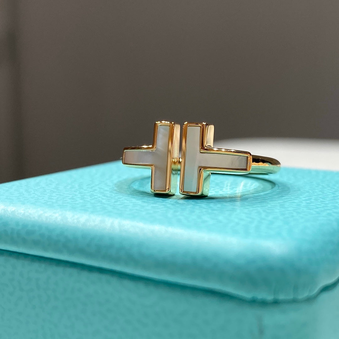 [Stellar jewels] WIRE MOP RING PINK GOLD