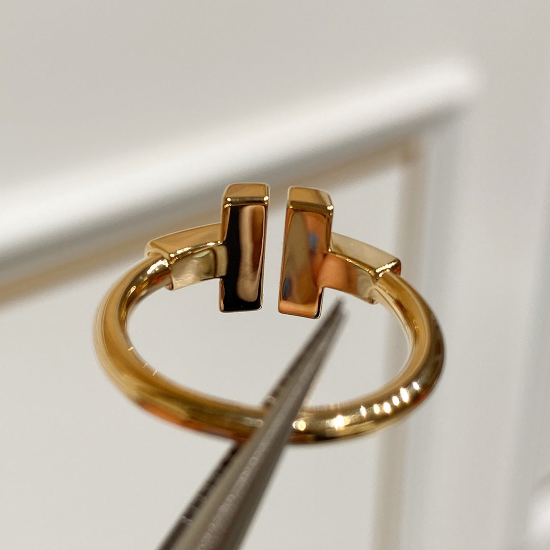 [Stellar jewels] WIRE MOP RING PINK GOLD