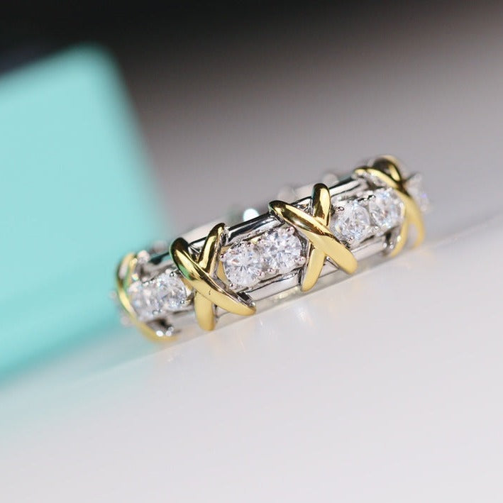 [Stellar jewels]SIXTEEN STONE RING GOLD