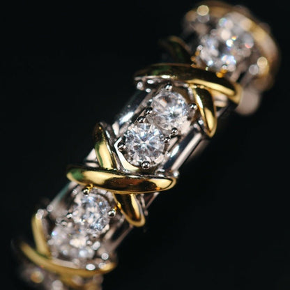 [Stellar jewels]SIXTEEN STONE RING GOLD