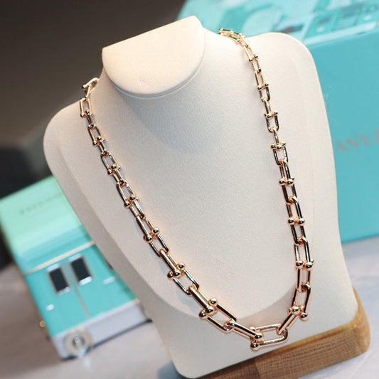 [Stellar jewels]HARDWEAR LINK GOLD NECKLACE