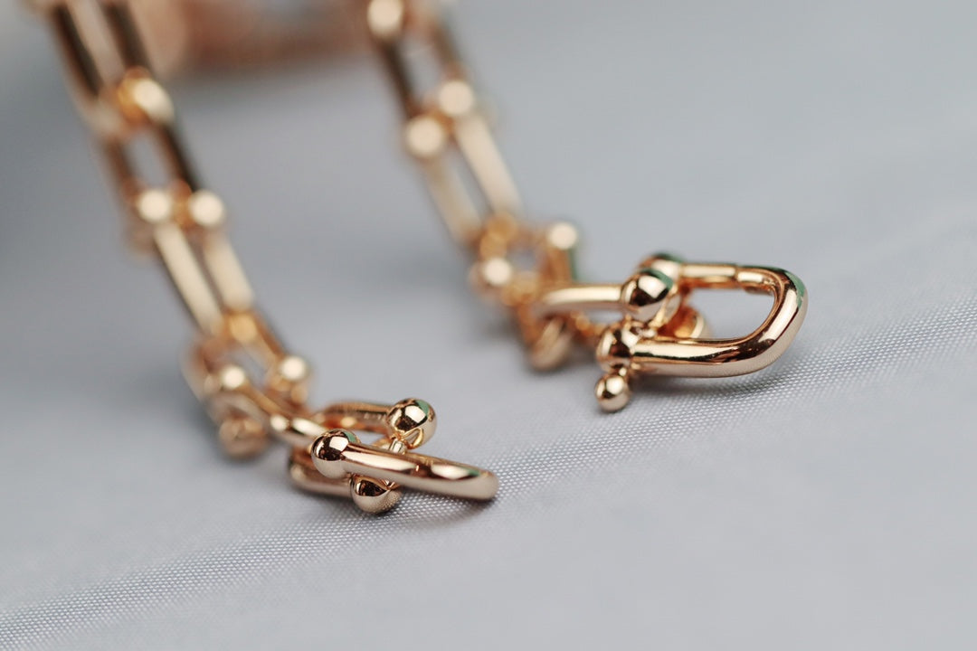 [Stellar jewels]HARDWEAR LINK GOLD NECKLACE
