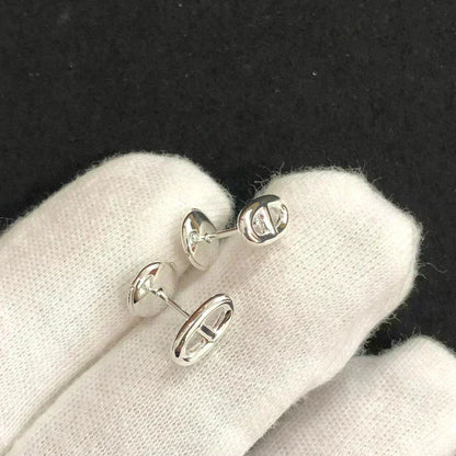 [Stellar Jewelry]CHAINE SMALL EARRINGS GOLD AND SILVER
