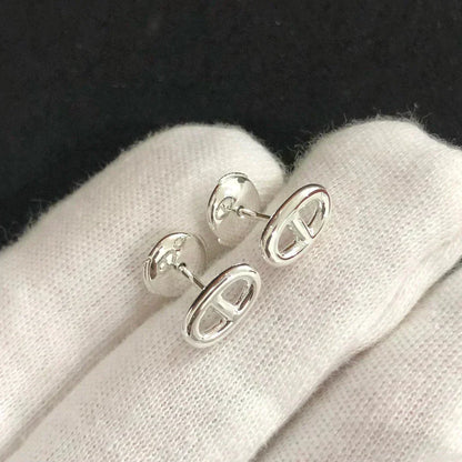 [Stellar Jewelry]CHAINE SMALL EARRINGS GOLD AND SILVER