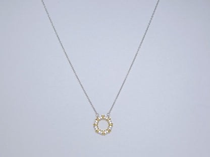 [Stellar jewels]SIXTEEN STONE NECKLACE GOLD