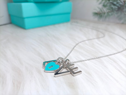[Stellar jewels]LOVE TEXT PEDANT NECKLACE
