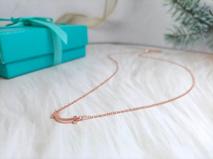 [Stellar jewels]MINI SMILE PEDANT NECKLACE