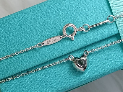 [Stellar jewels]HEART BIG DIAMOND NECKLACE