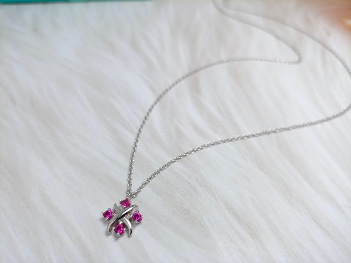 [Stellar jewels]PINWHEEL NECKLACE DIAMOND