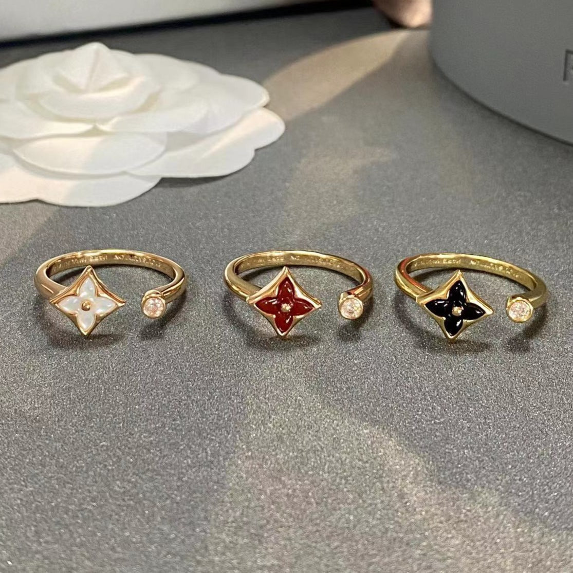[Stellar Jewelry]STAR 1 DIAMOND OPEN RING