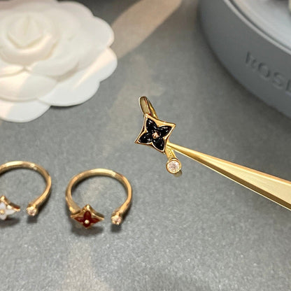 [Stellar Jewelry]STAR 1 DIAMOND OPEN RING
