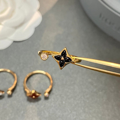 [Stellar Jewelry]STAR 1 DIAMOND OPEN RING