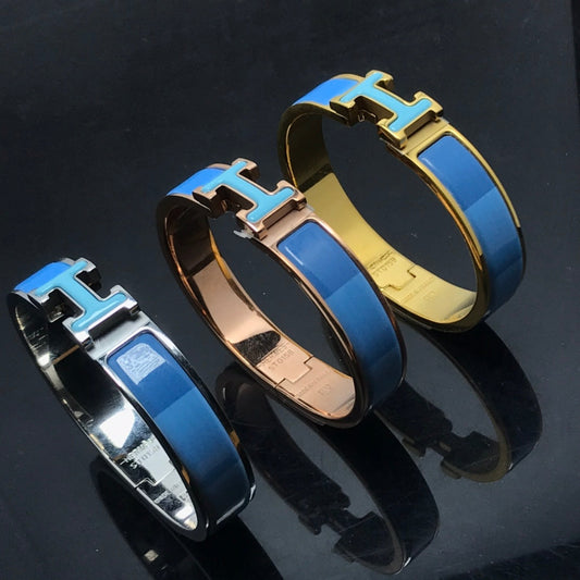 [Stellar Jewelry]H BRACELET BLUE RAINBOW CERAMIC
