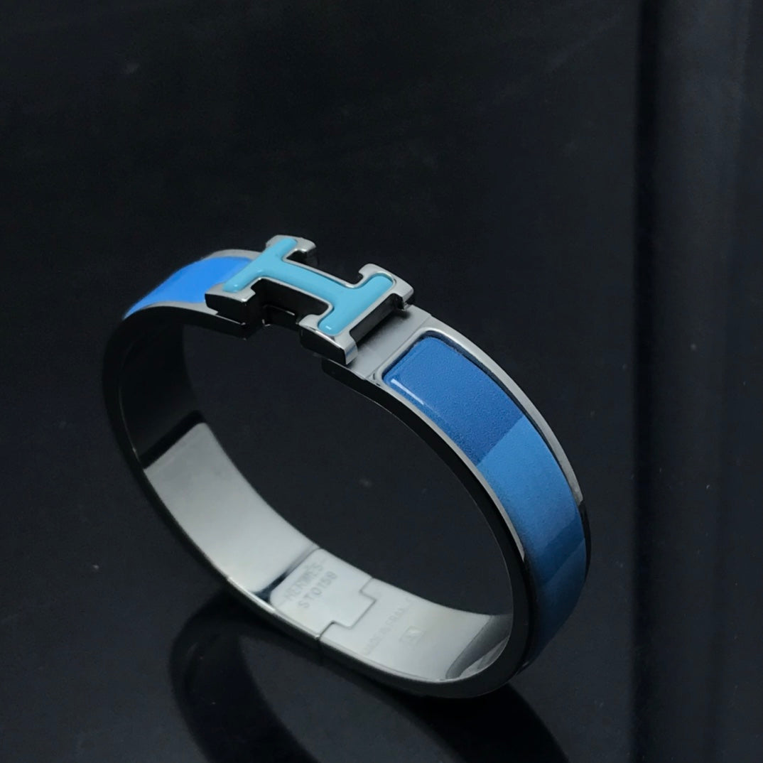 [Stellar Jewelry]H BRACELET BLUE RAINBOW CERAMIC