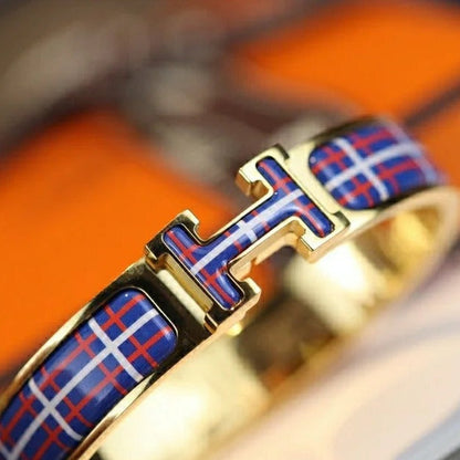 [Stellar Jewelry]H TARTAN BRACELET 12MM